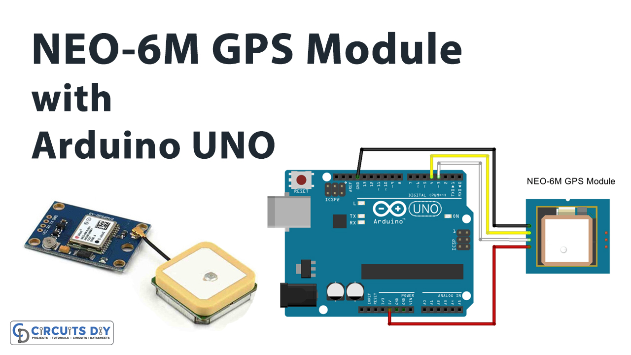 to Interface NEO-6M GPS Module with Arduino UNO