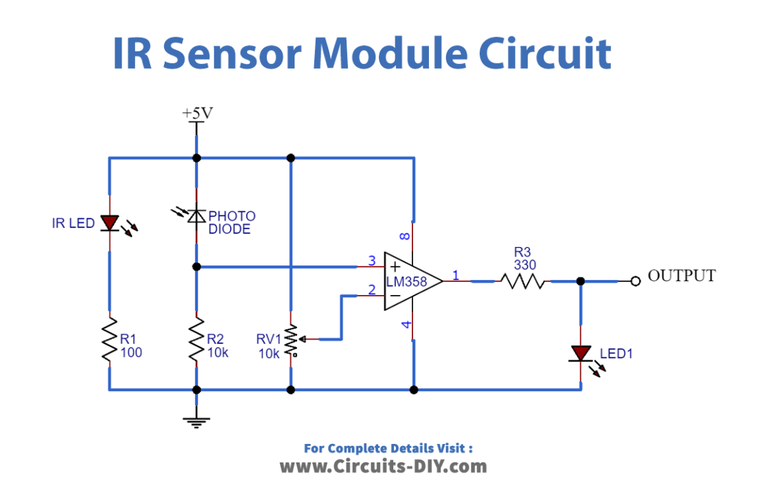IR Sensor Module Circuit_Diagram-Schematic