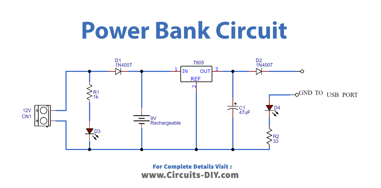 Power Bank Circuit_Diagram-Schematic