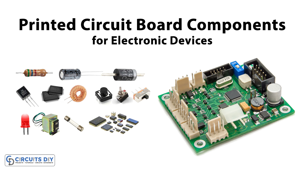 Printed Circuit Board Components For Electronic Devices