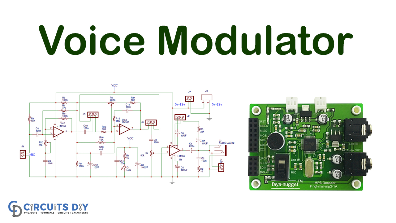 How to Design a Printed Circuit Board – Voice Modulator Circuit