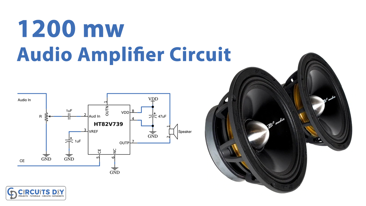 1200-mw-Audio-Amplifier-Circuit-using-HT82V789