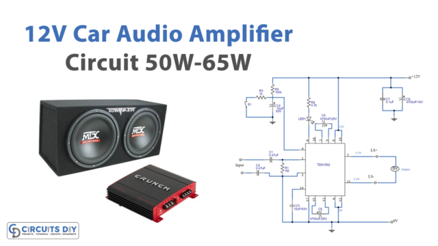 12V Car Audio Amplifier Circuit 50W-65W