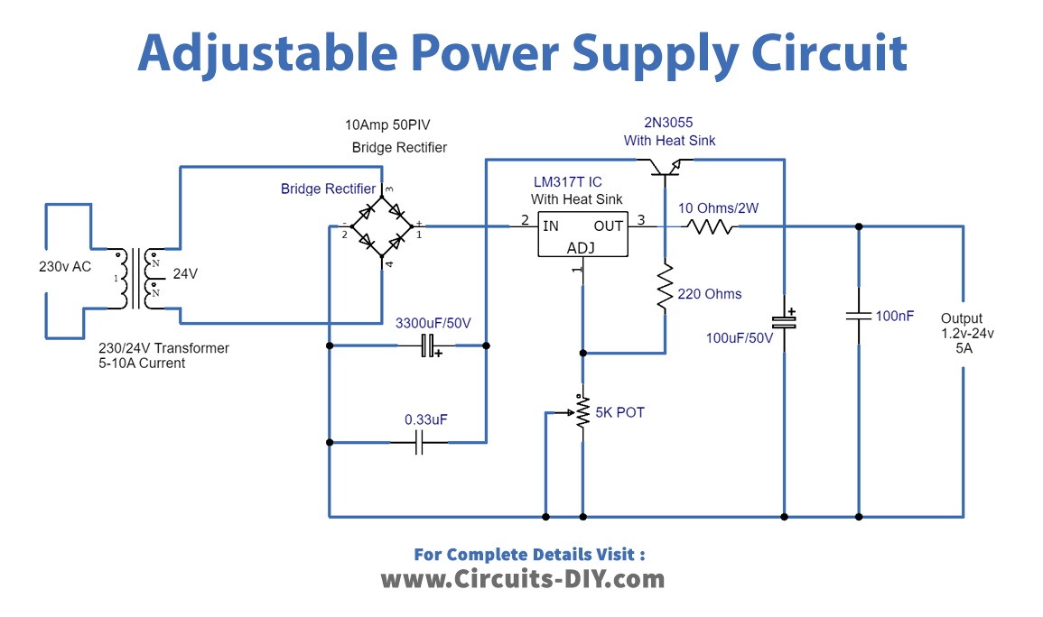 LM317-5A-Variable-OR-Adjustable-power-supply-circuit