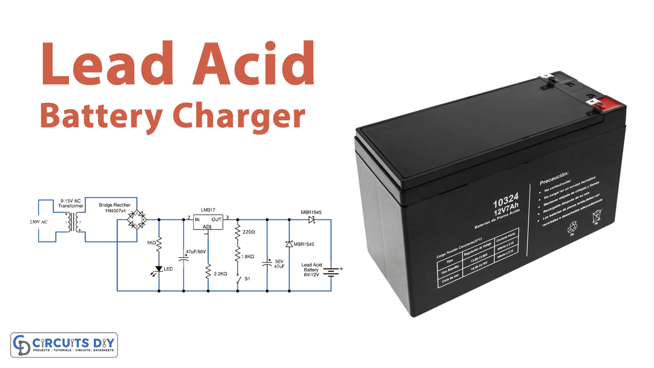 Lead Acid Battery Charger Circuit