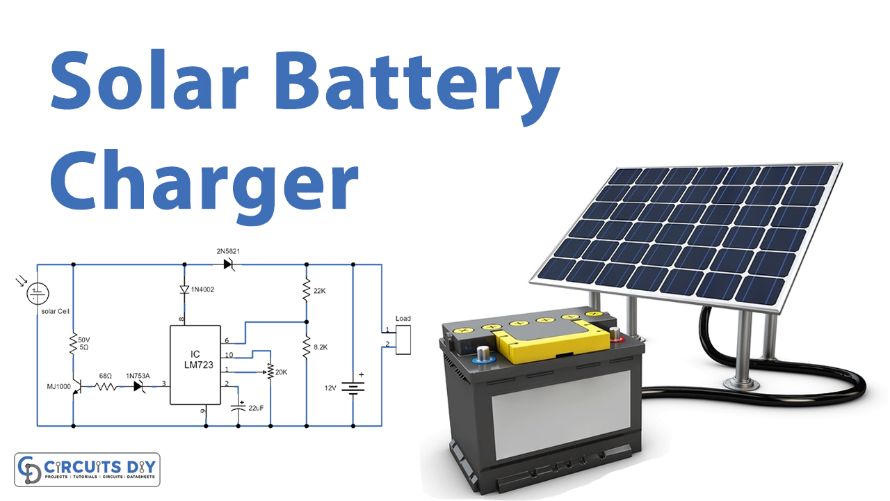 Solar Battery Charger with Overcharge Protection