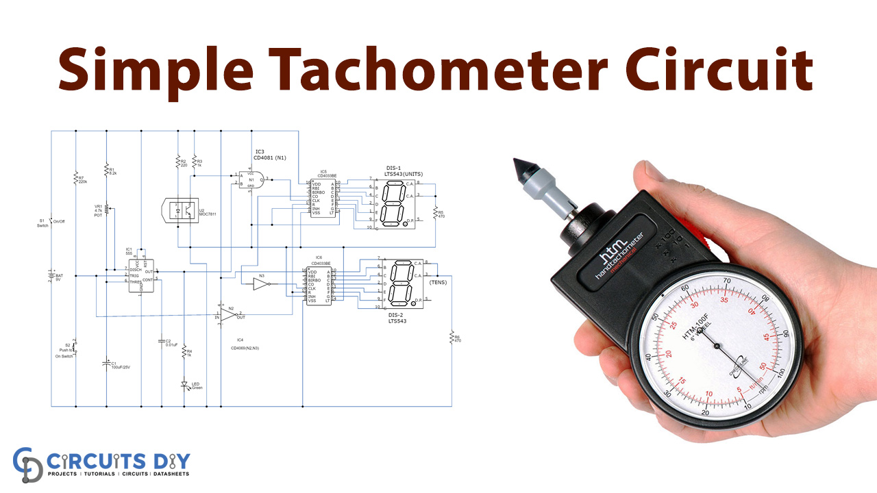 Simple Tachometer Circuit