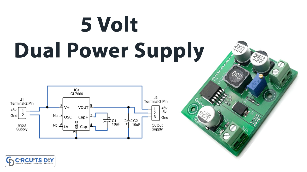 5v Dual Power Supply Circuit
