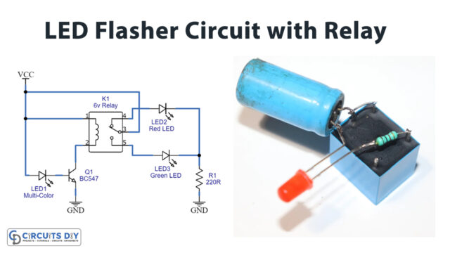 LED-Flasher-Circuit-with-Relay