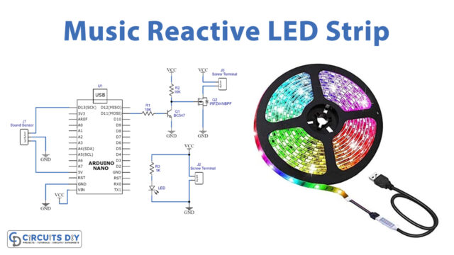 Music-Reactive-LED-Strip-Arduino-Project