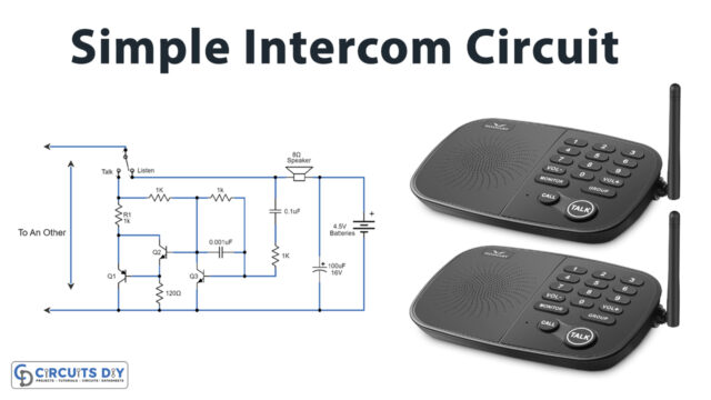 Simple-Transistor-based-Intercom-Circuit