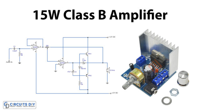 15Watt-Class-B-Audio-Amplifier-Circuit