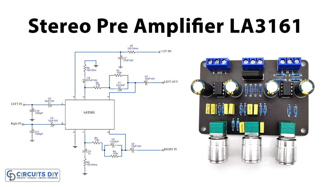 Best-Stereo-Preamplifier-Using-LA3161