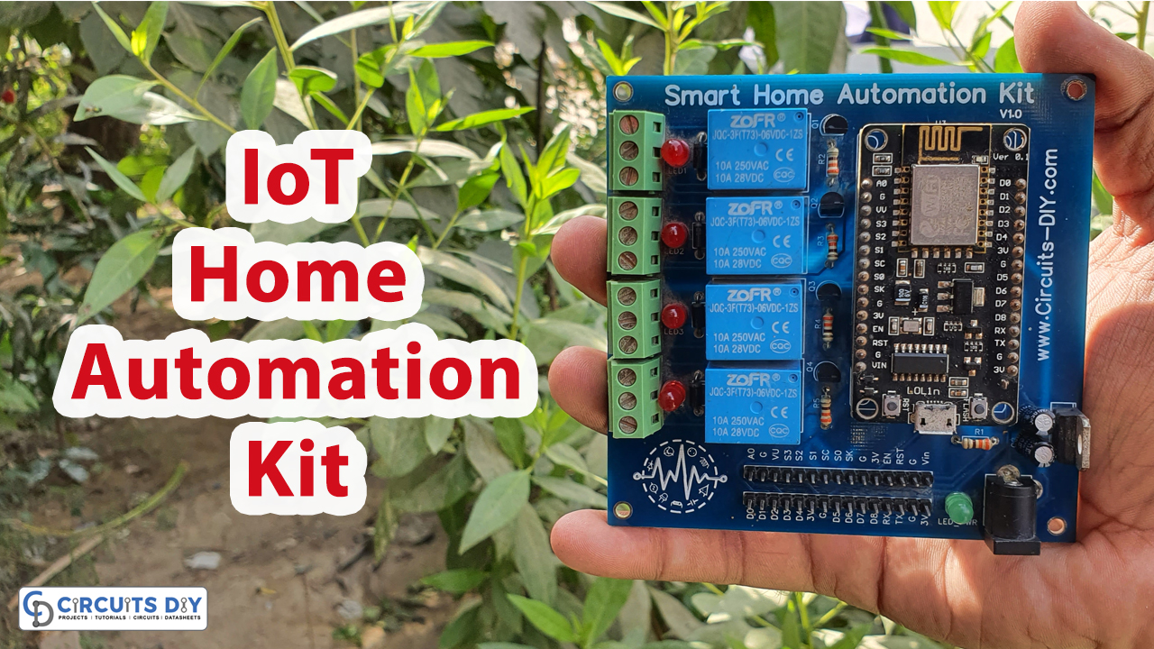 DIY home automation kit with ESP32