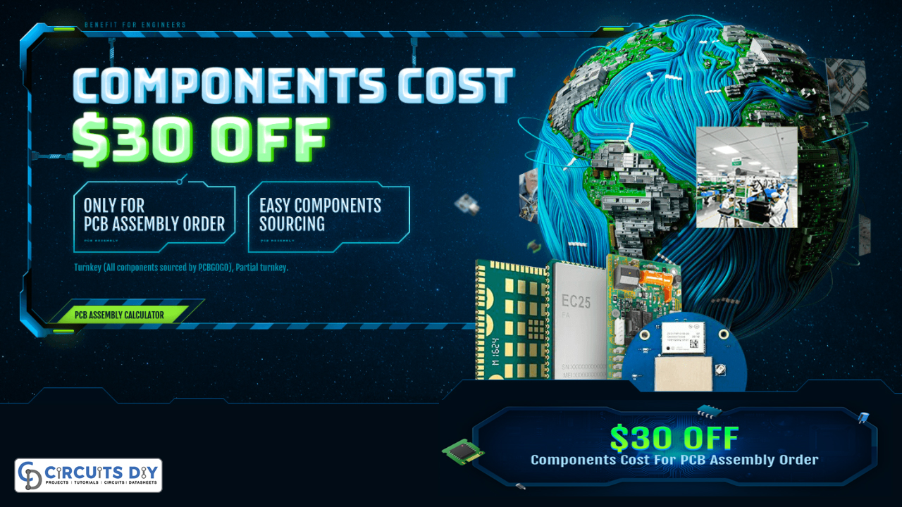 PCBgogo: $30 off on the components cost –Get your PCB Assembly Order Easily