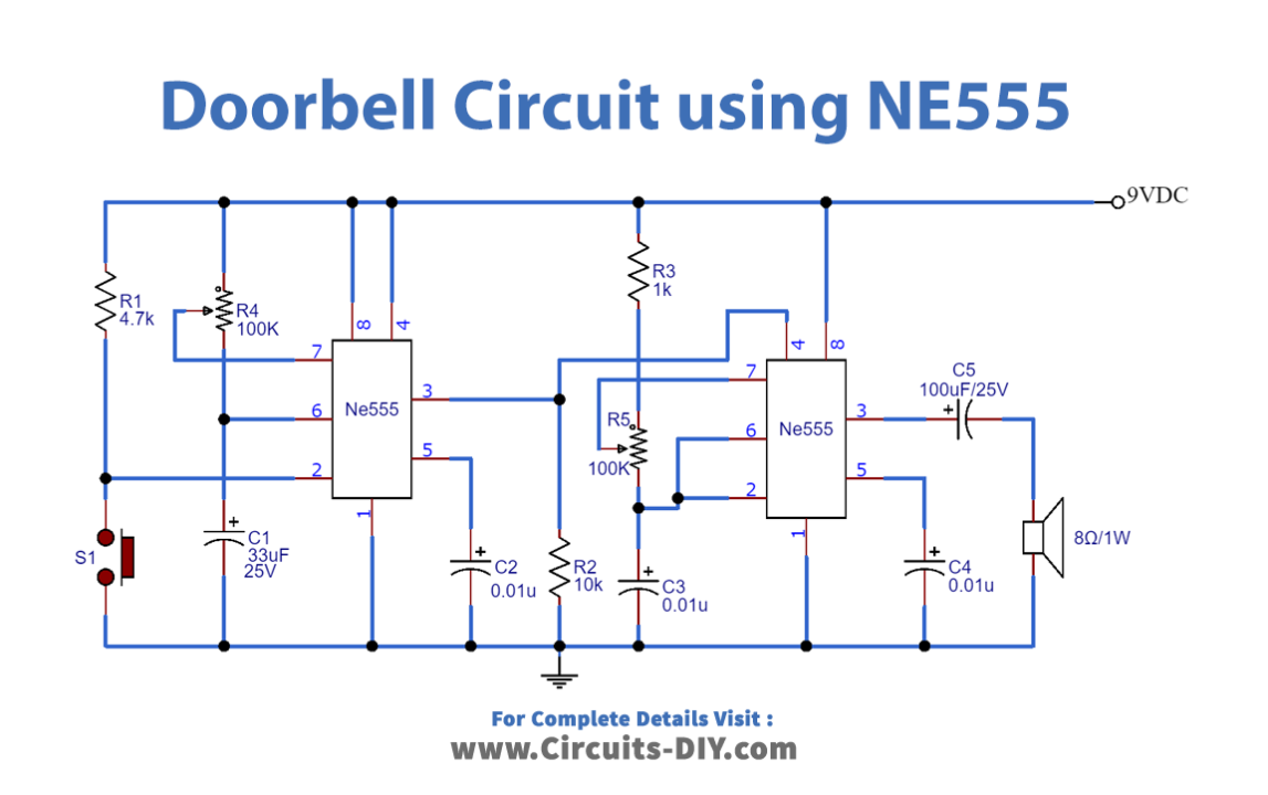 Doorbell Circuit_Diagram-Schematic