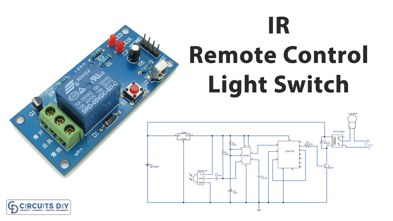 Electronic Led Lamp Parts, Remote Control Switch 12v