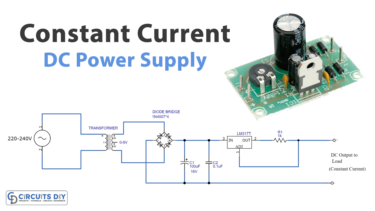 Constant-Current-DC-Power-Supply-LM317