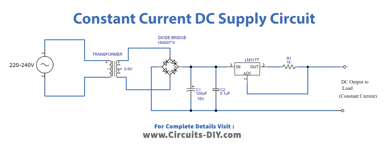 constant-current-dc-power-supply-circuit