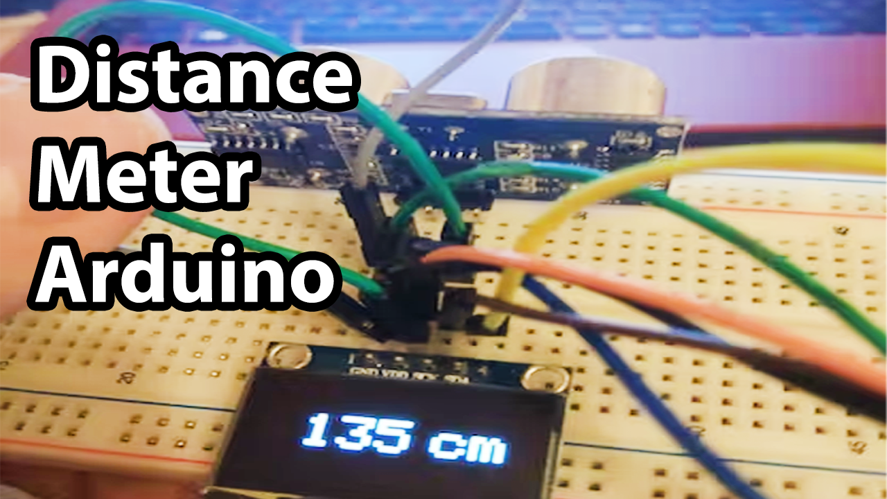 Distance-Meter-with-OLED-Arduino
