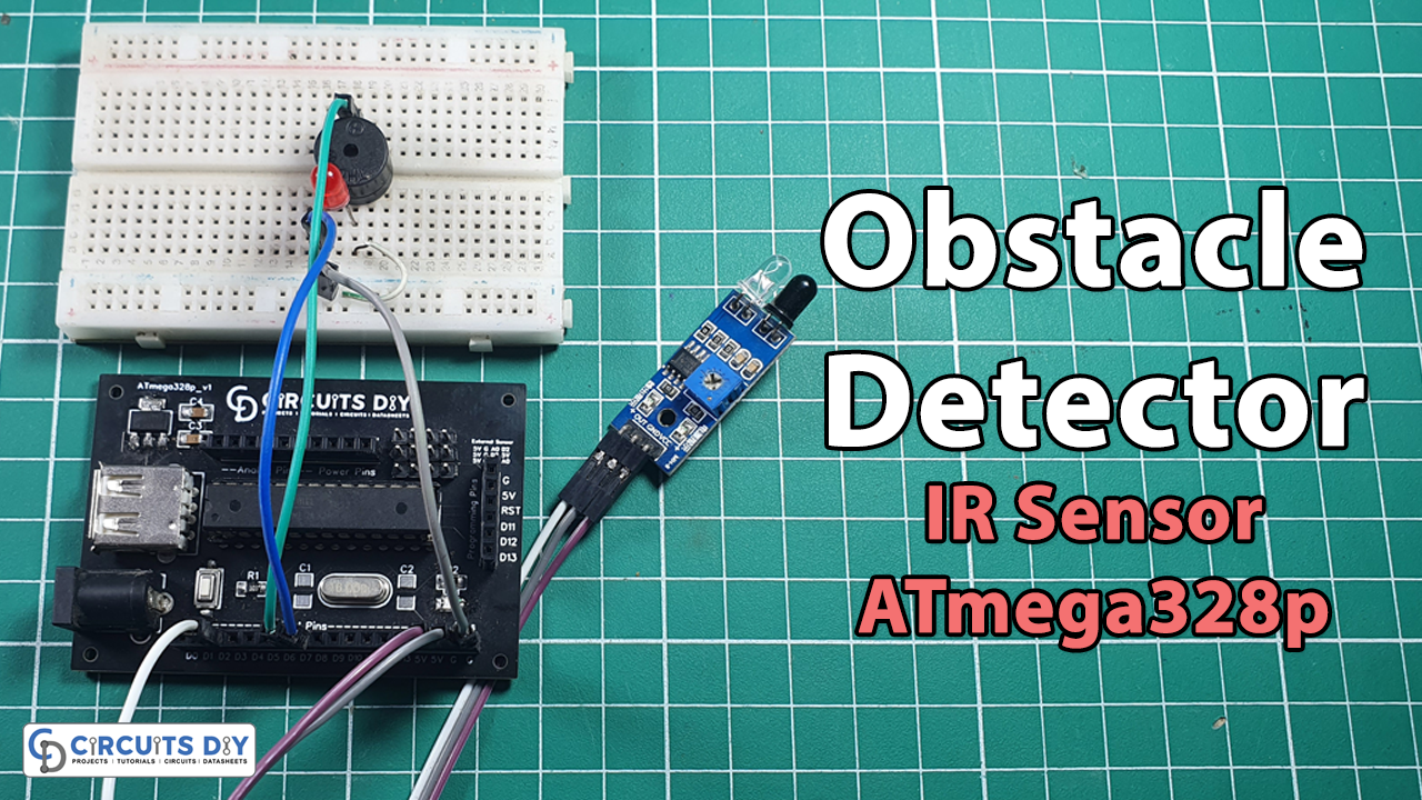 IR (Infrared) Obstacle Detection Sensor Circuit