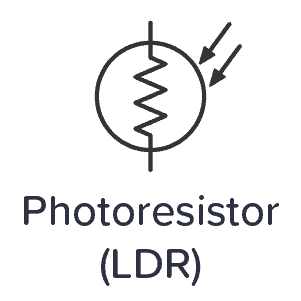 Photoresistor-LDR-symbol