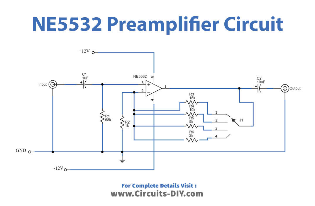 Preamplifier-Circuit-NE5532