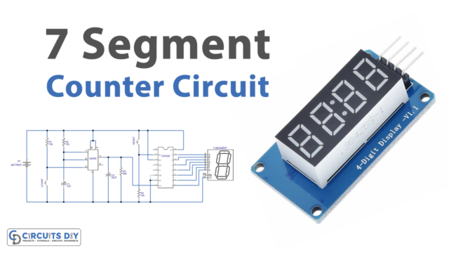 Seven Segment Counter Circuit