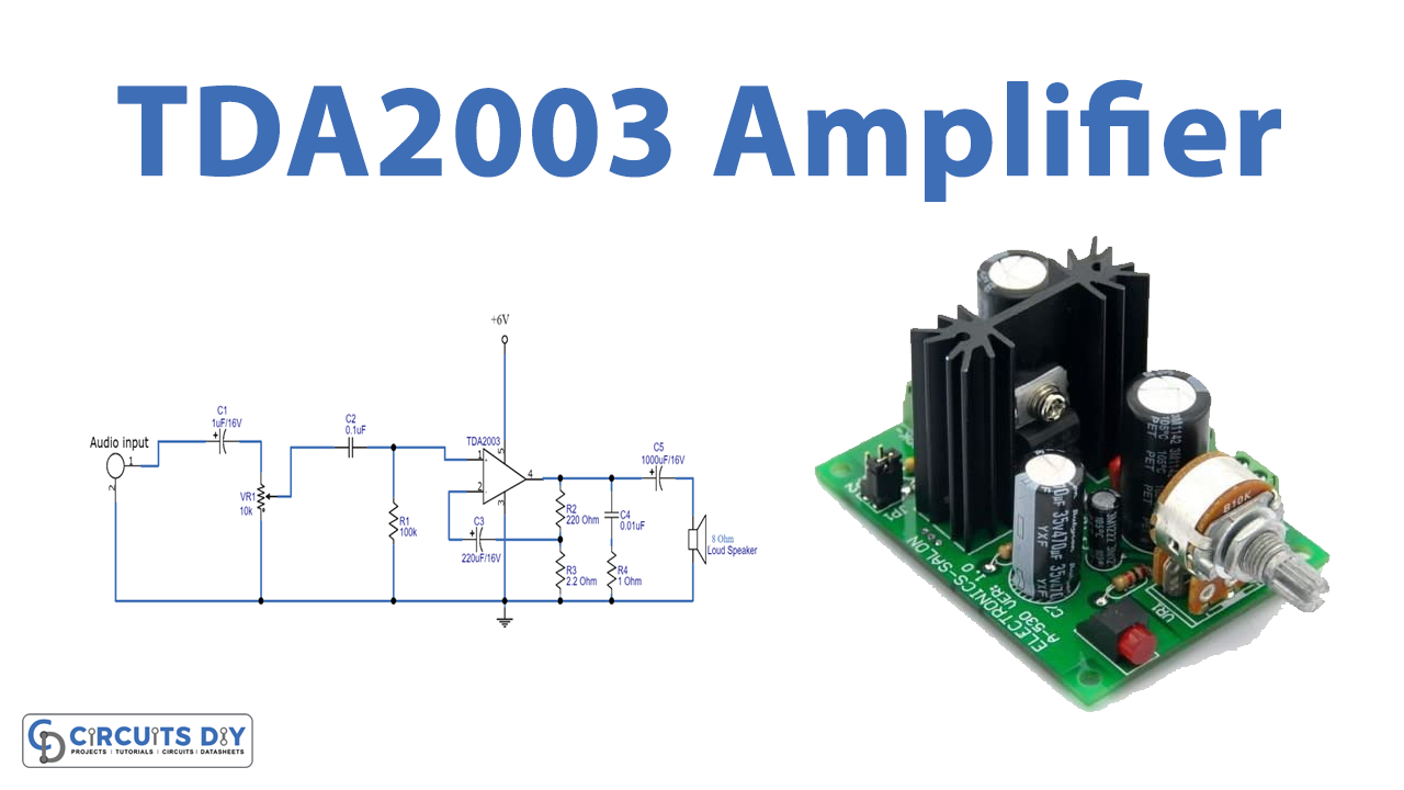 TDA2003 Amplifier Circuit Diagram