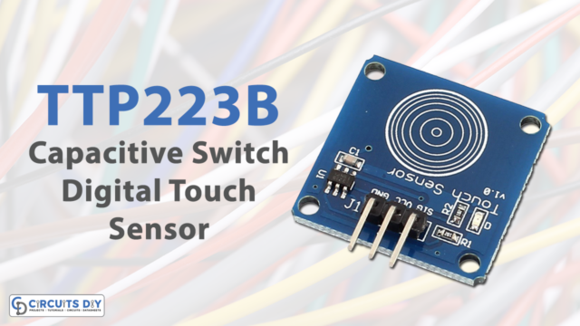 TTP223B Capacitive Switch Digital Touch Sensor