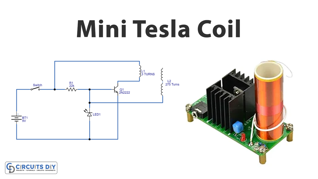 Mini Tesla Coil Circuit
