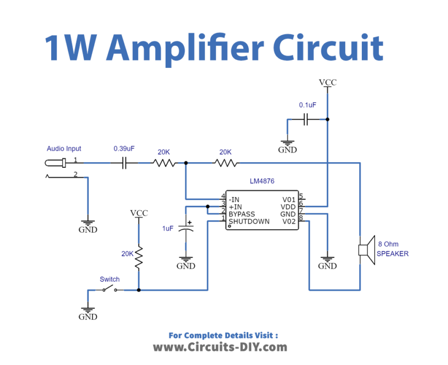 1-watt-amplifier-circuit_Diagram-Schematic