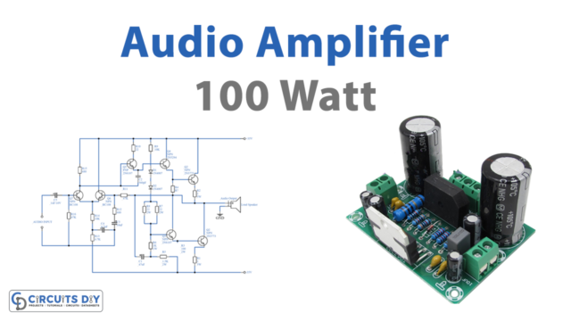 100 Watt Audio Amplifier Circuit