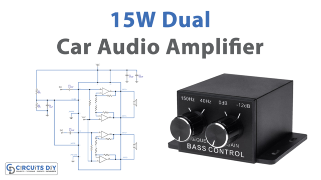 15W Dual Car Audio Amplifier Circuit