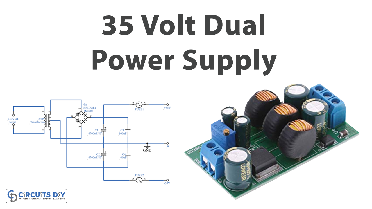 35 Volt Dual Power Supply