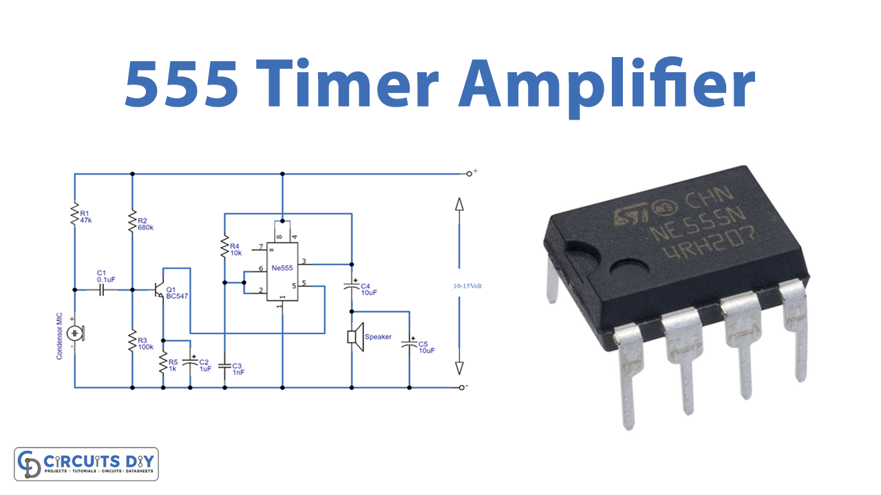 555 Timer IC as Amplifier