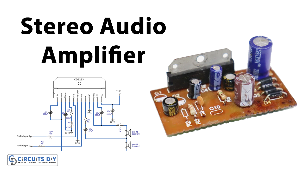 6283 Audio Amplifier Circuit