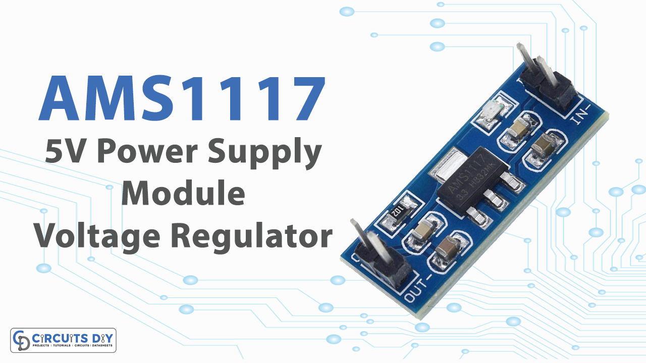 AMS1117-5V Power Supply Module Voltage Regulator