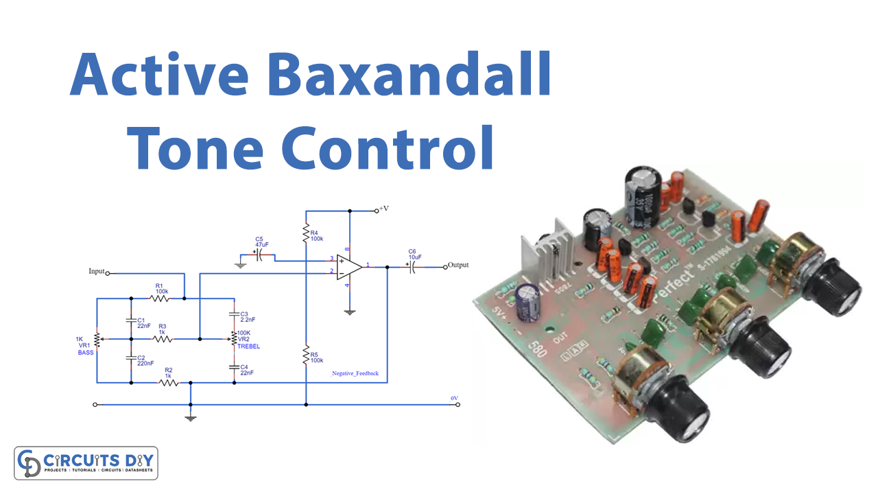 Active Baxandall Tone Control Circuit