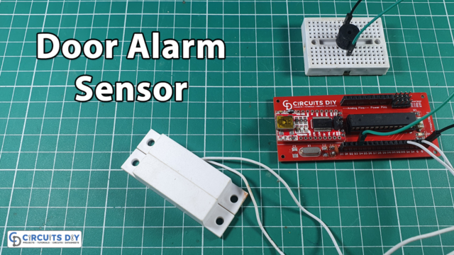 Arduino Door Alarm Sensor using Magnetic Reed Switch