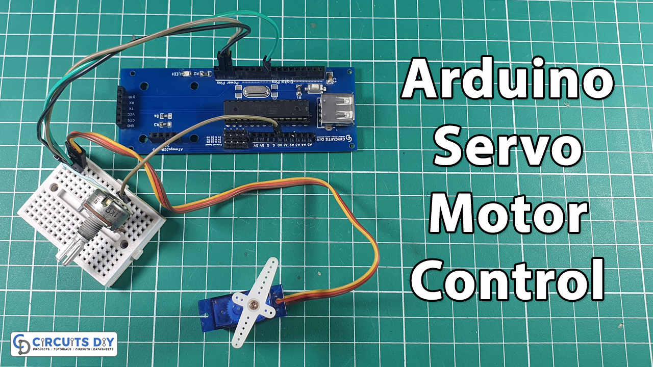 Arduino Servo Motor Control by Potentiometer