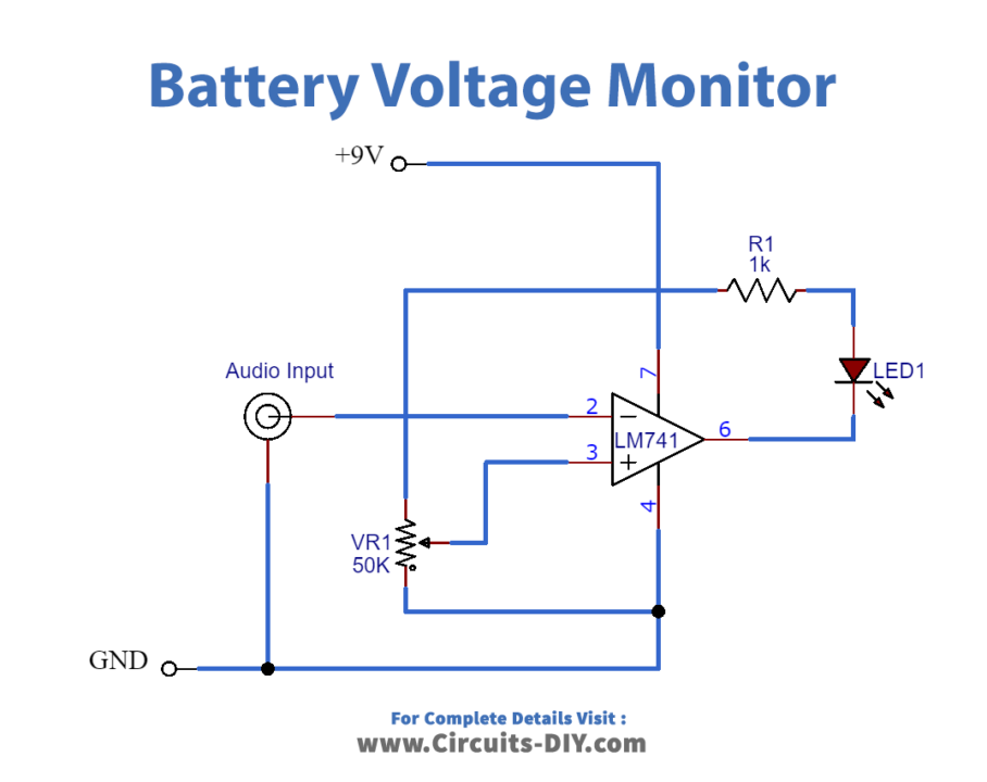 Battery Voltage Monitor_Diagram-Schematic