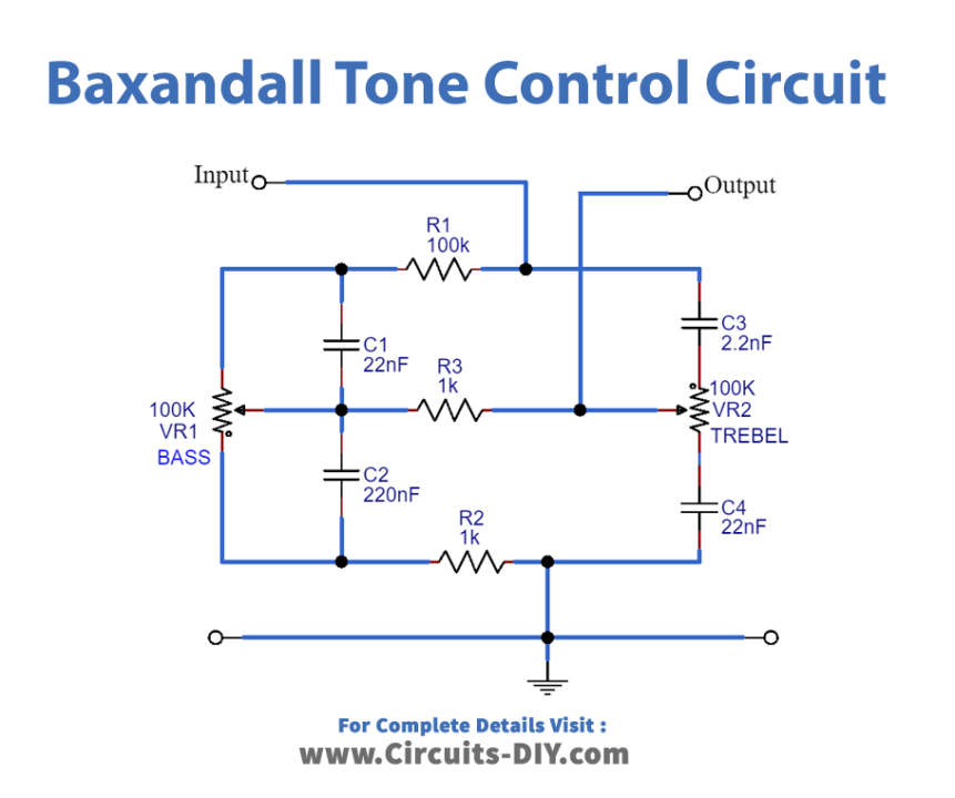 Baxandall tone control circuit_Diagram-Schematic