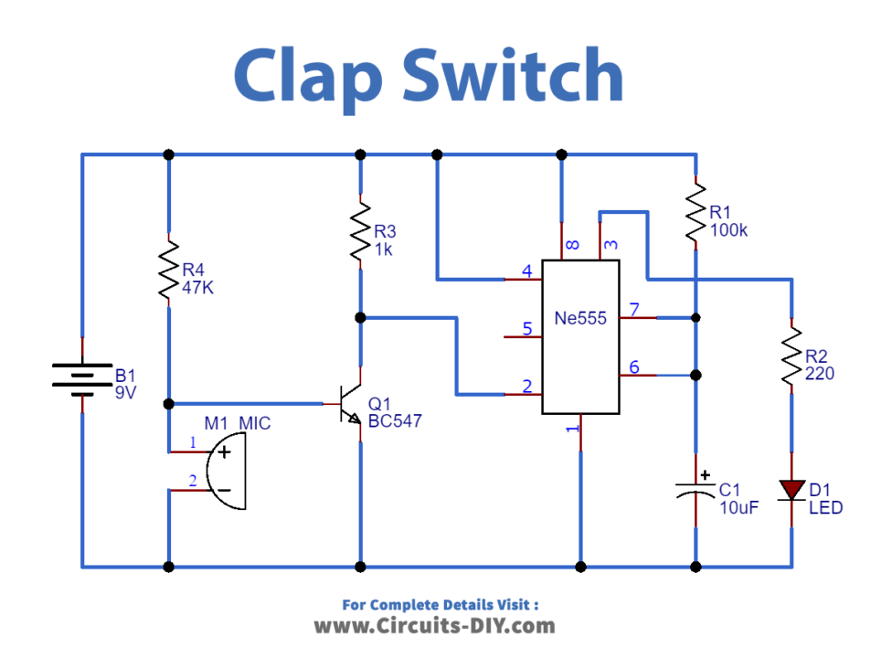 Clap Switch_Diagram-Schematic