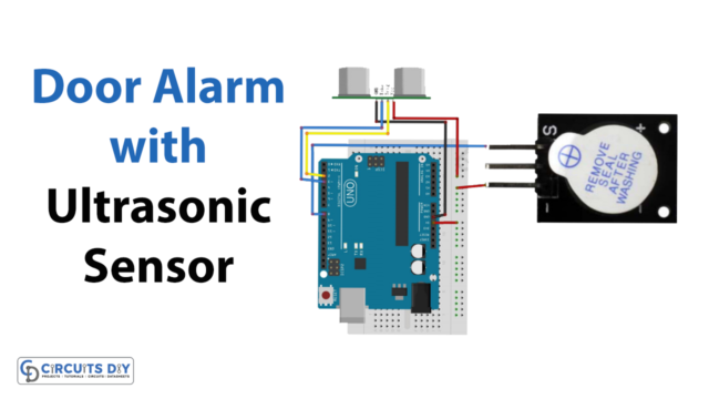 Door Alarm with Ultrasonic Sensor
