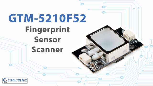 GTM-5210F52 Fingerprint Sensor Scanner