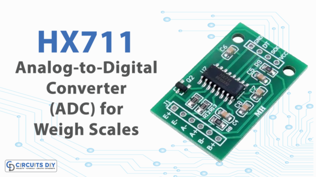 HX711 24-Bit Analog-to-Digital Converter (ADC) for Weigh Scales
