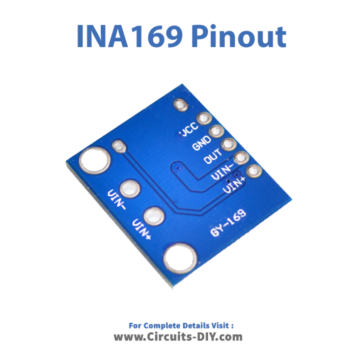 INA169-Current Shunt Monitor-Pinout