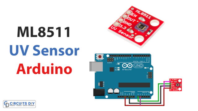 Interfacing ML8511 UV Sensor Module with Arduino