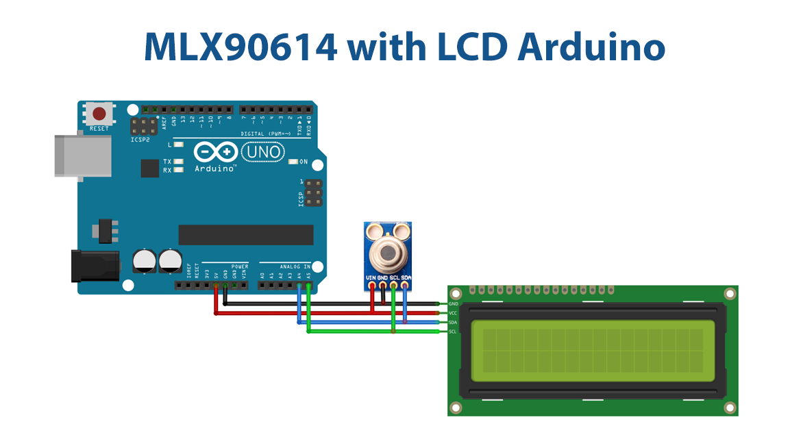 MLX90614-16x2-lcd-arduino-uno